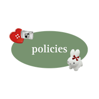 a green circle with the words policies on it